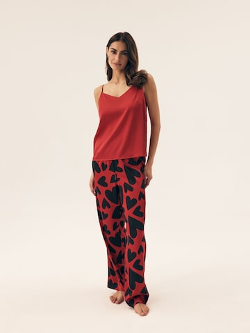 ESOTIQ Pyjama‌‌‌ in Rot