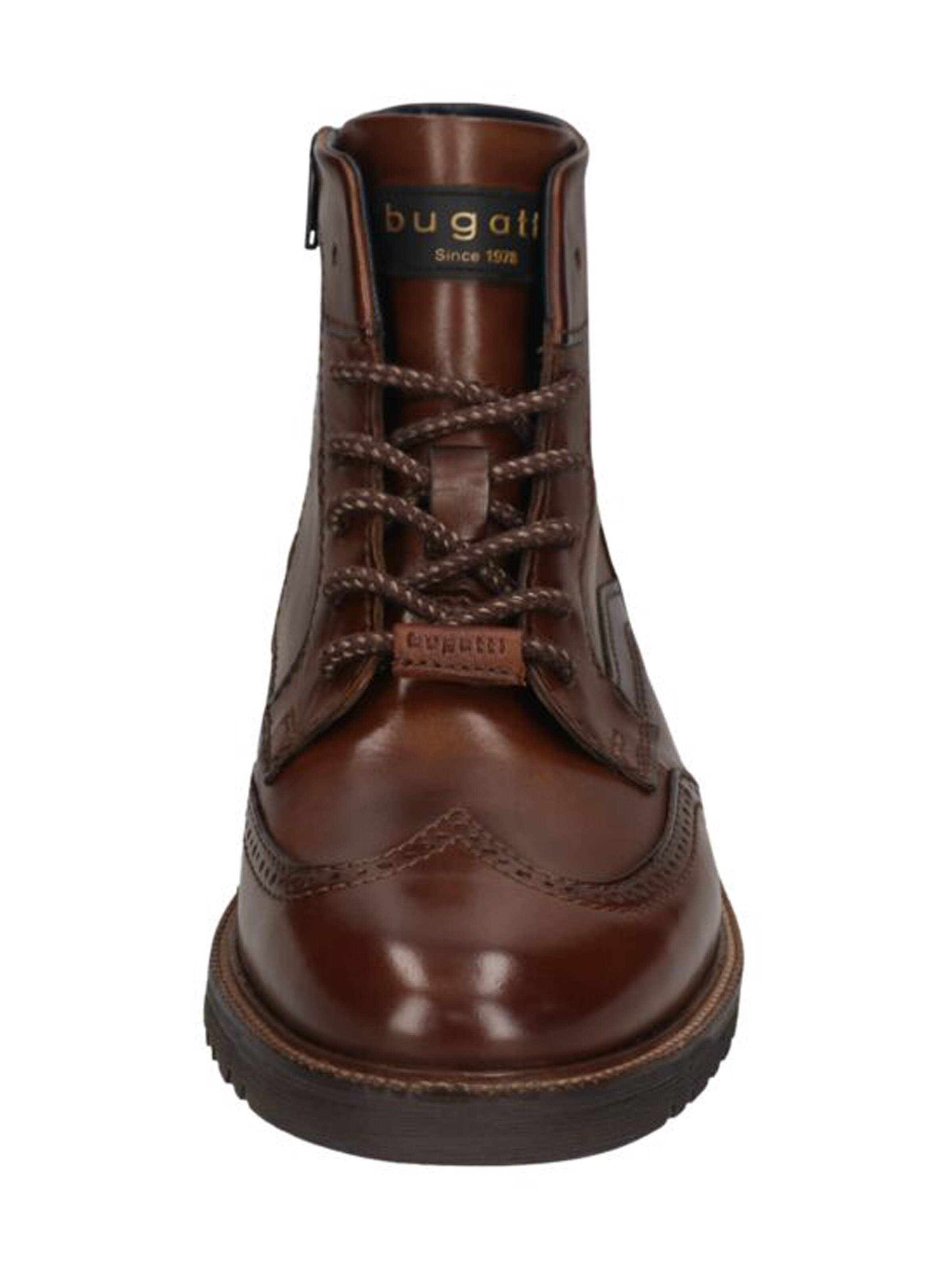 bugatti Šněrovací boty – hnědá