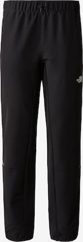THE NORTH FACE Tapered Outdoor Pants in Black: front