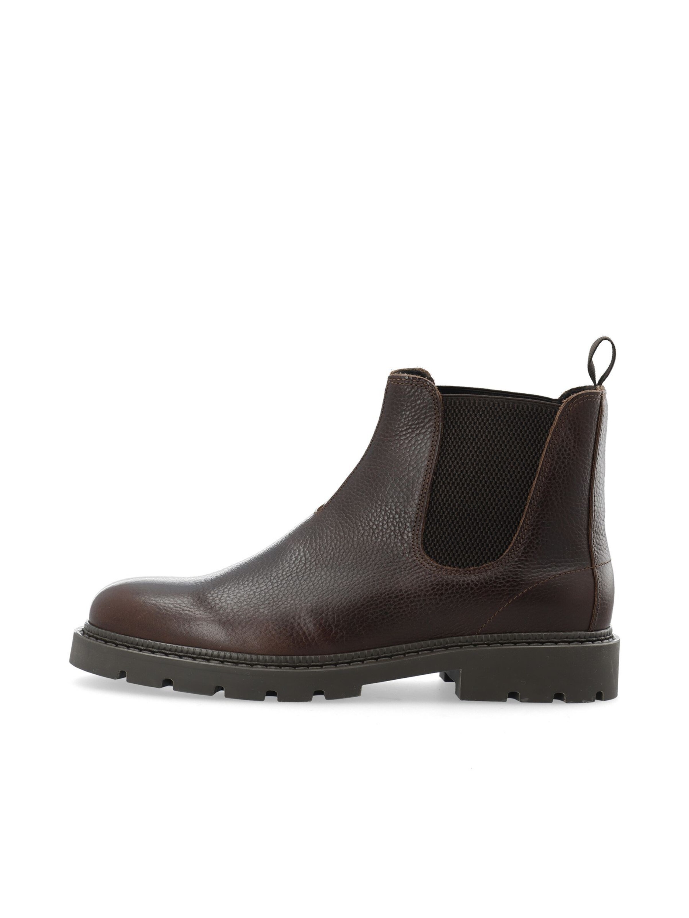 Chelsea Boots 'JEFF' Bianco en marron : devant