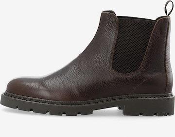 Boots chelsea 'JEFF' di Bianco in marrone: frontale