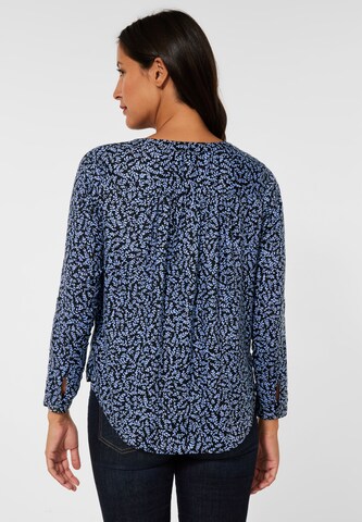 STREET ONE Bluse 'Bamika' in Blau