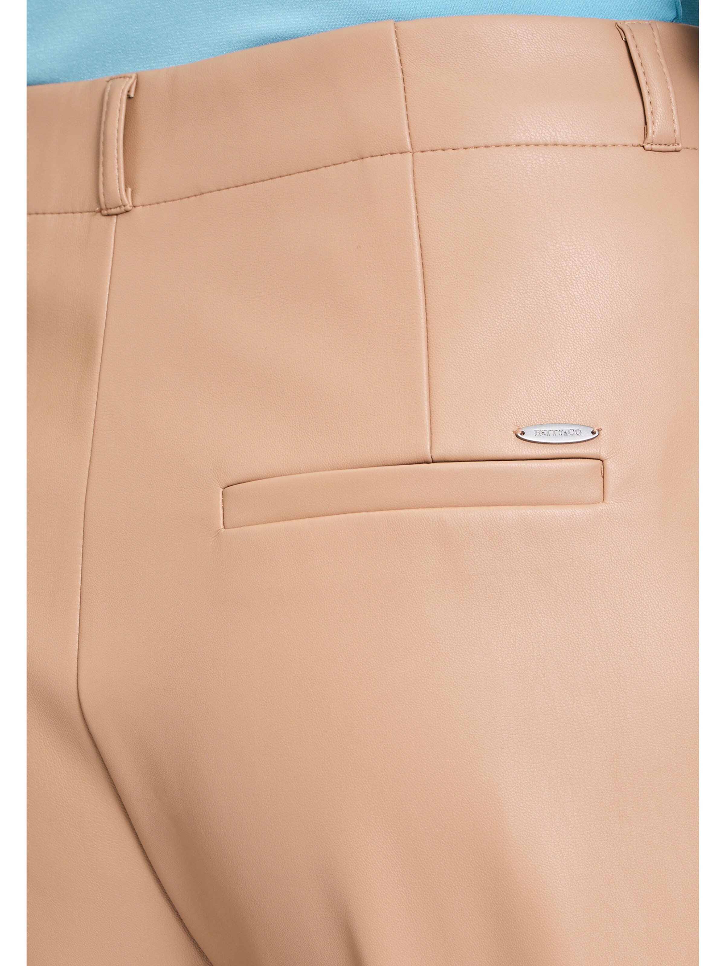 Loosefit Pantaloni di Betty & Co in marrone