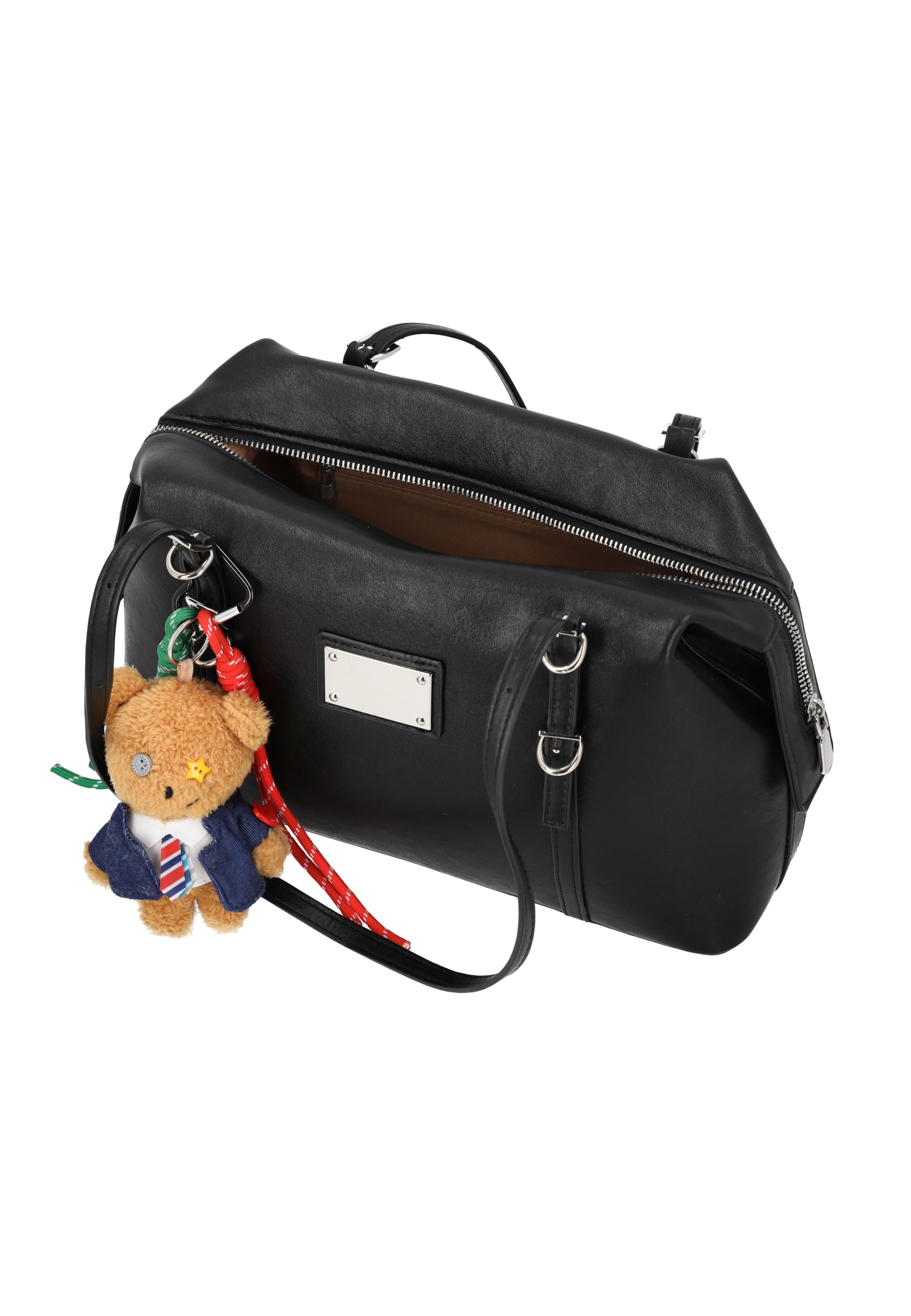 MYMO Schultertasche in Schwarz