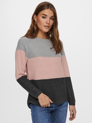 ONLY Pullover 'MANTANNA' in Grau