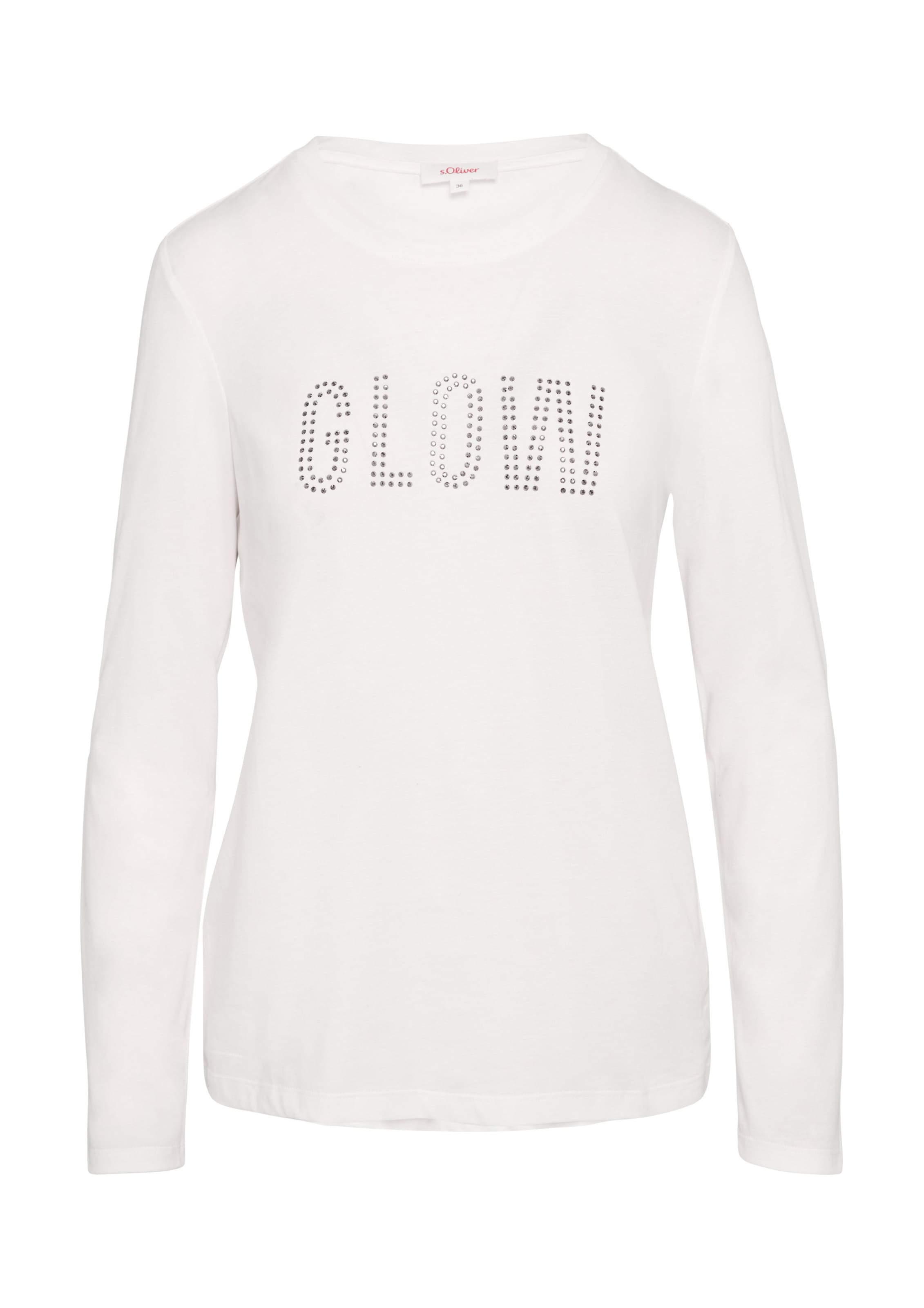 s.Oliver Shirt in Beige: Vorderseite