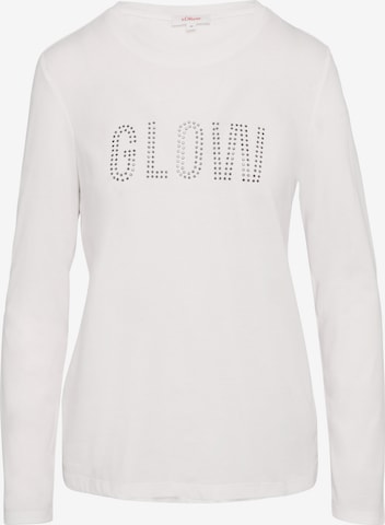 s.Oliver Shirt in Beige: Vorderseite