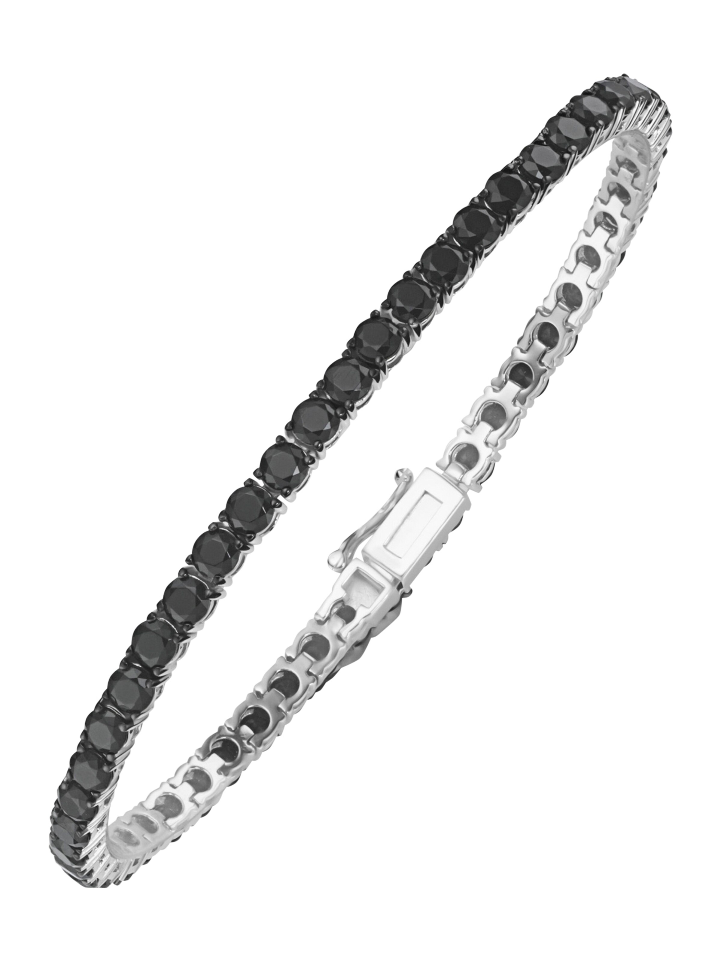 Giorgio Martello Milano Armband in Zwart: voorkant