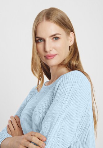 Frieda & Freddies NY Strickpullover Pullover in Blau