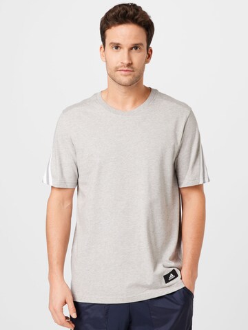 T-Shirt fonctionnel ADIDAS SPORTSWEAR en gris : devant