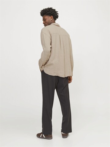 JACK & JONES Comfort Fit Hemd in Beige