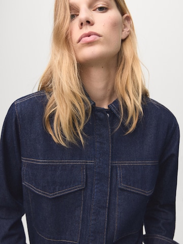 Veste mi-saison 'AYLIN' MANGO en bleu