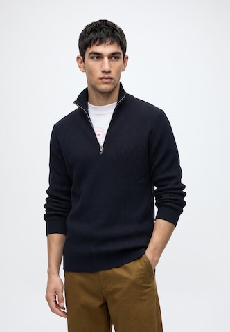 JACK & JONES Pullover 'JJEPERFECT' in Blau