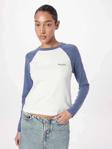 Superdry - Camiseta 'Essential' en azul: frente