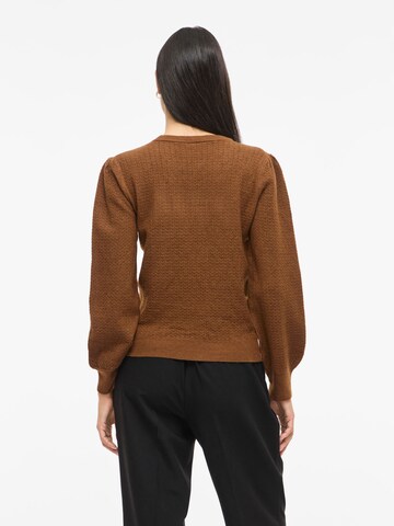 VILA Pullover 'VIMABLE' i brun