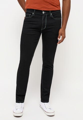 MUSTANG Skinny Jeans in Black: front