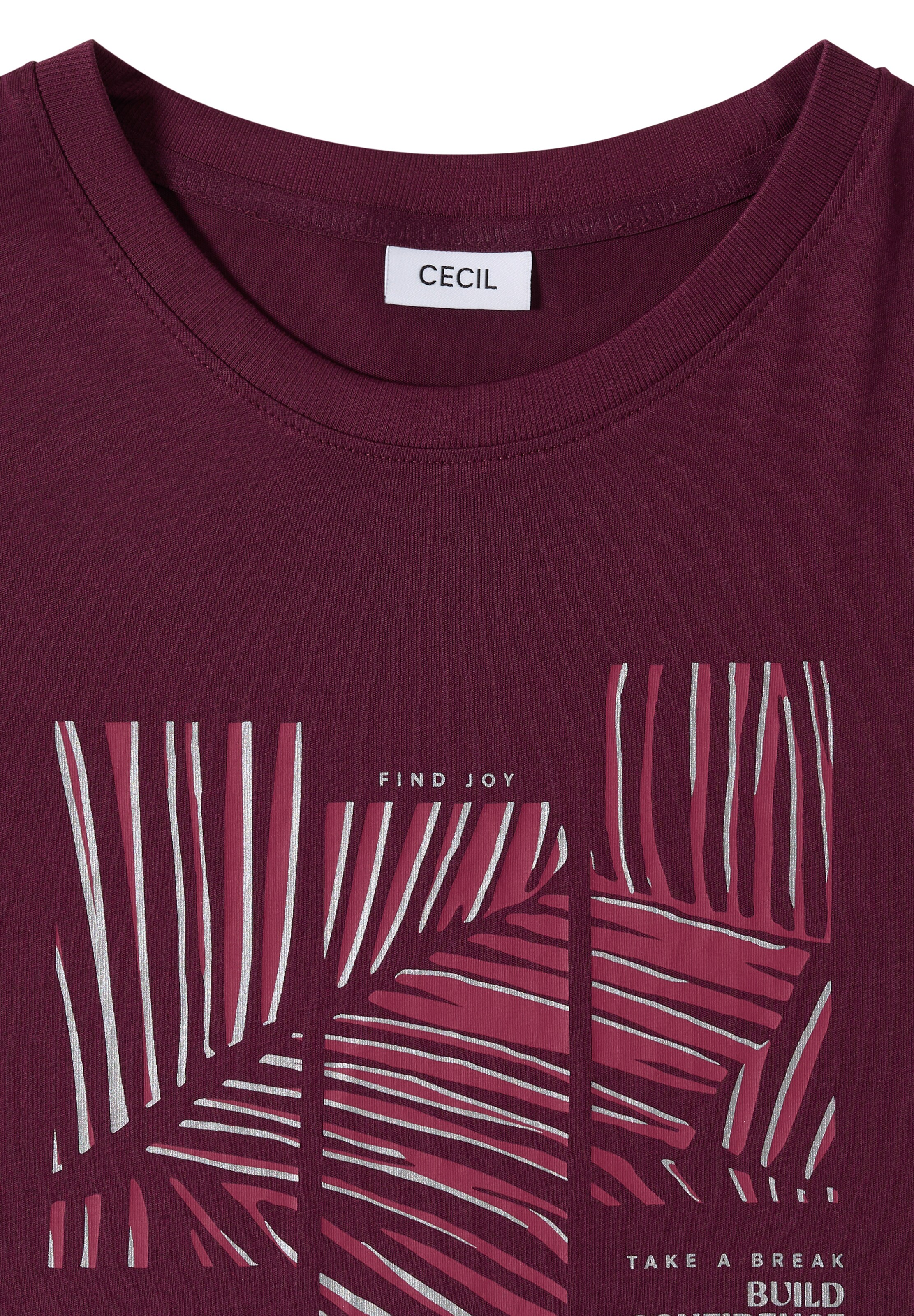 CECIL T-Shirt in Rot