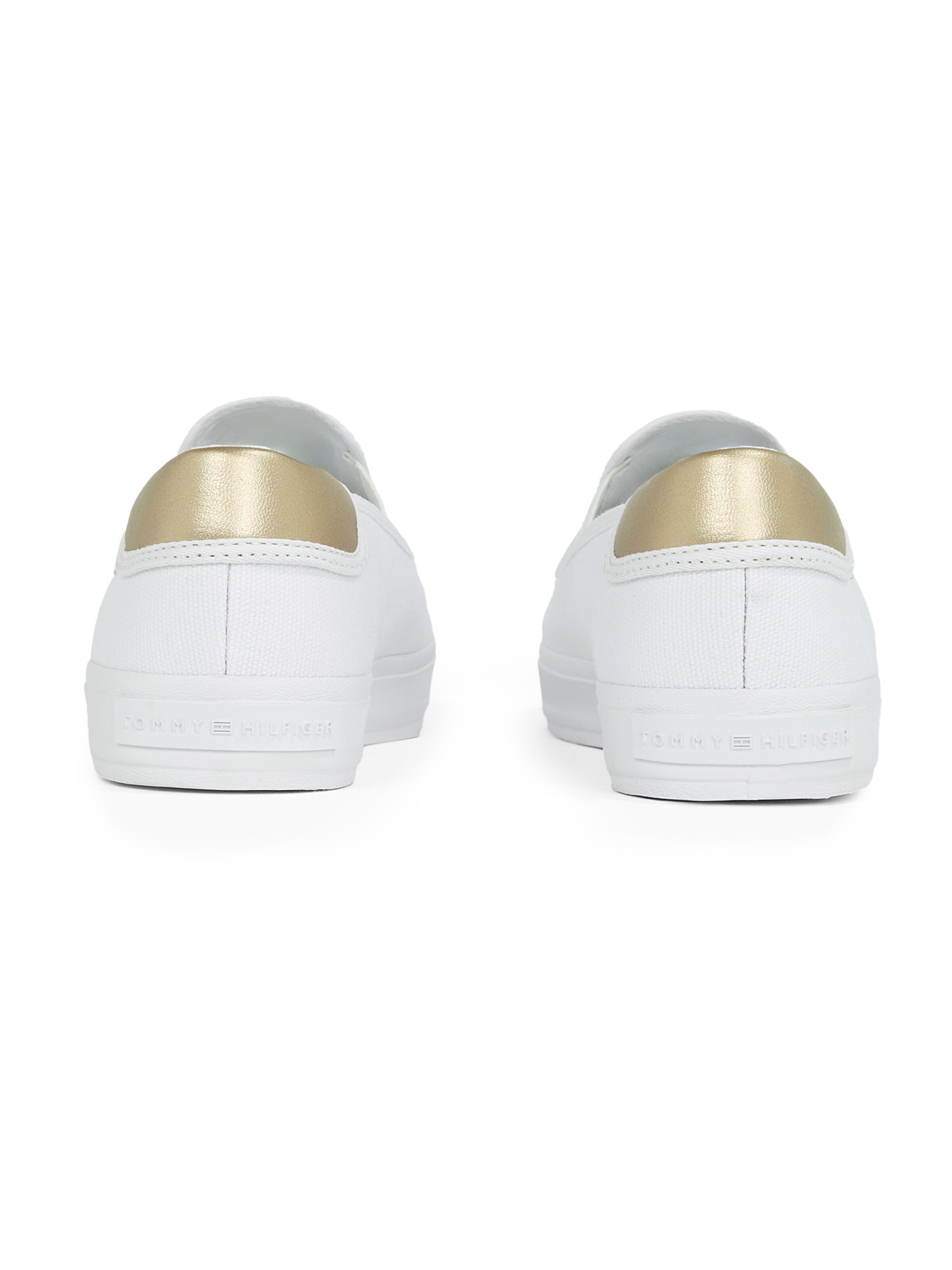 TOMMY HILFIGER Slip-on obuv - Biela