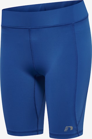 Newline Slim fit Workout Pants in Blue: front