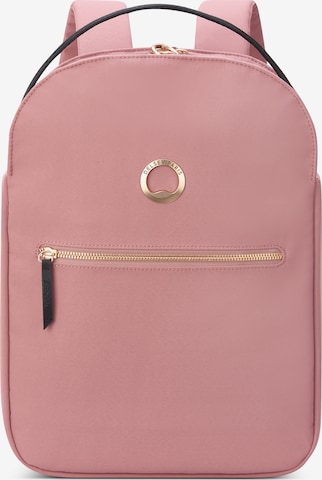 Delsey Paris Rucksack 'Securstyle' in Pink: predná strana