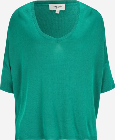 Grace & Mila Sweater 'EXISTENCE' in Emerald, Item view