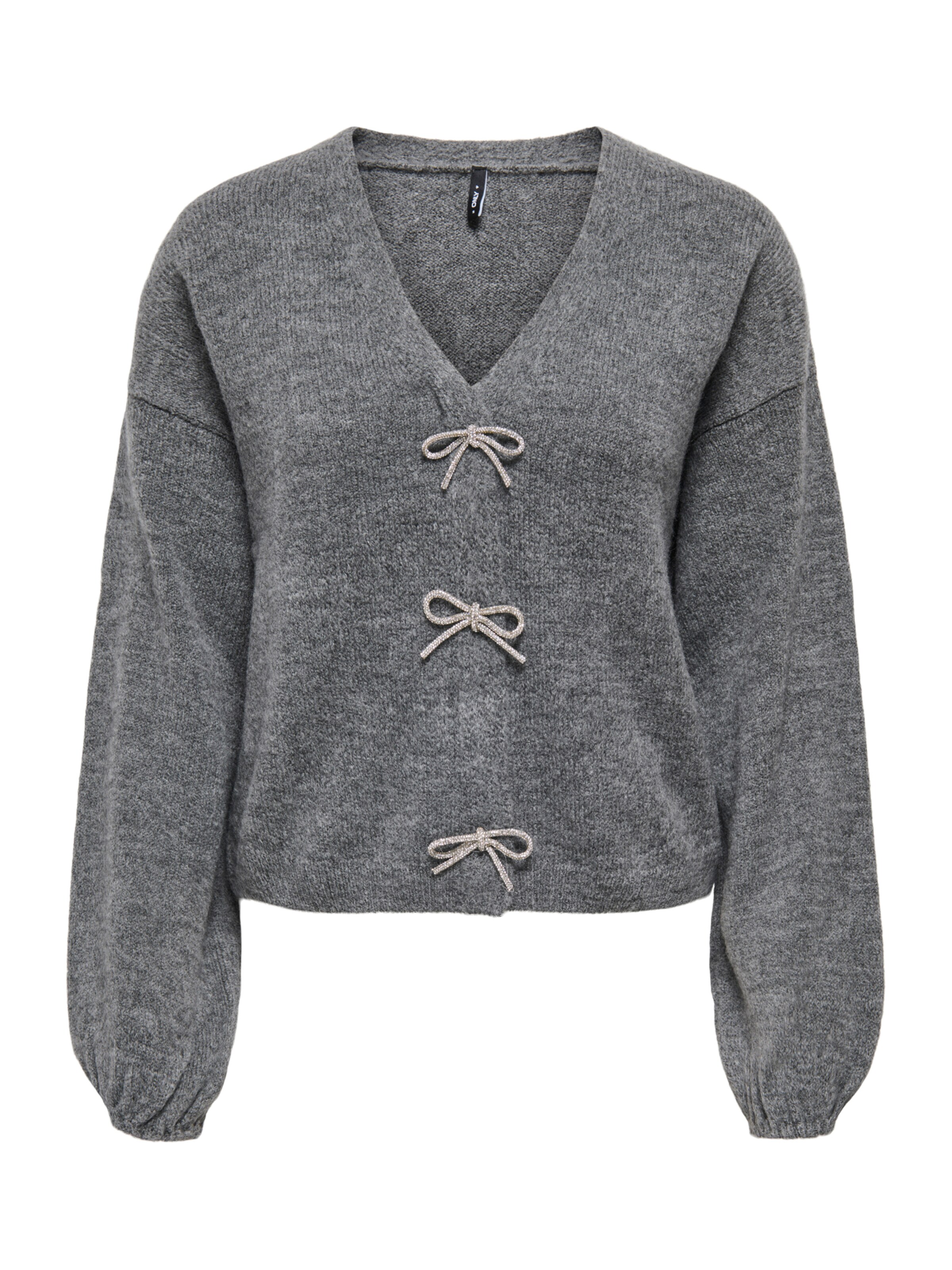 ONLY Cardigan 'DONNA' i grå: forside