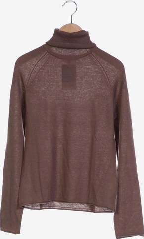 123 Paris Sweater & Cardigan in S in Brown: front