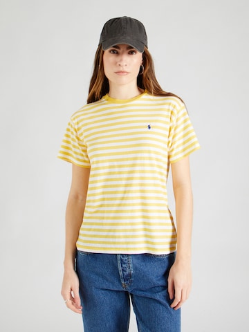 Polo Ralph Lauren Koszulka w kolorze żółty: przód