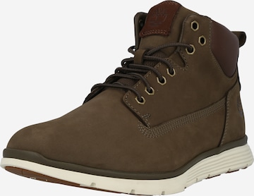 TIMBERLAND Lace-Up Boots 'Killington' in Green: front