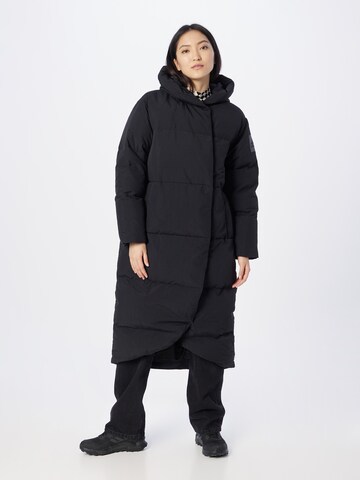 ADIDAS SPORTSWEAR Outdoor Coat in Black: front