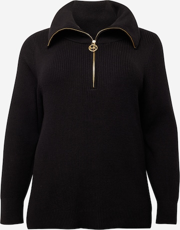 Pullover di Michael Kors Plus in nero: frontale