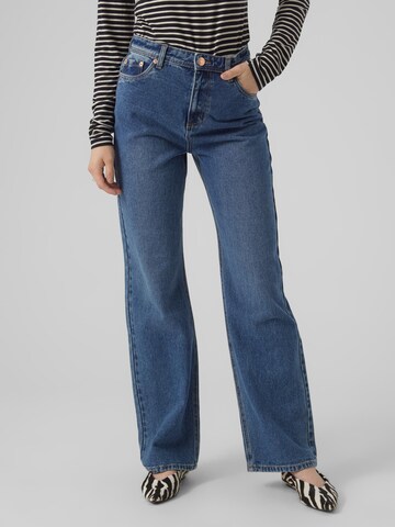 VERO MODA Wide Leg Jeans 'RACHEL' i blå: forside