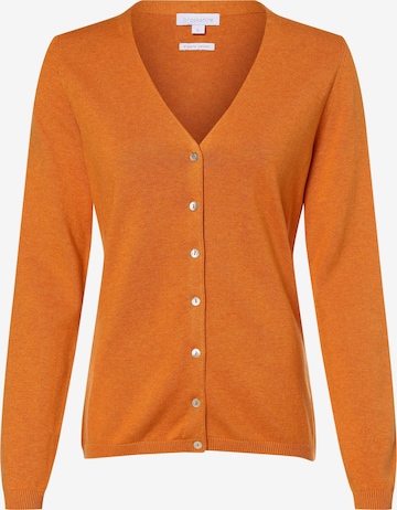 Brookshire Knit Cardigan ' ' in Orange: front