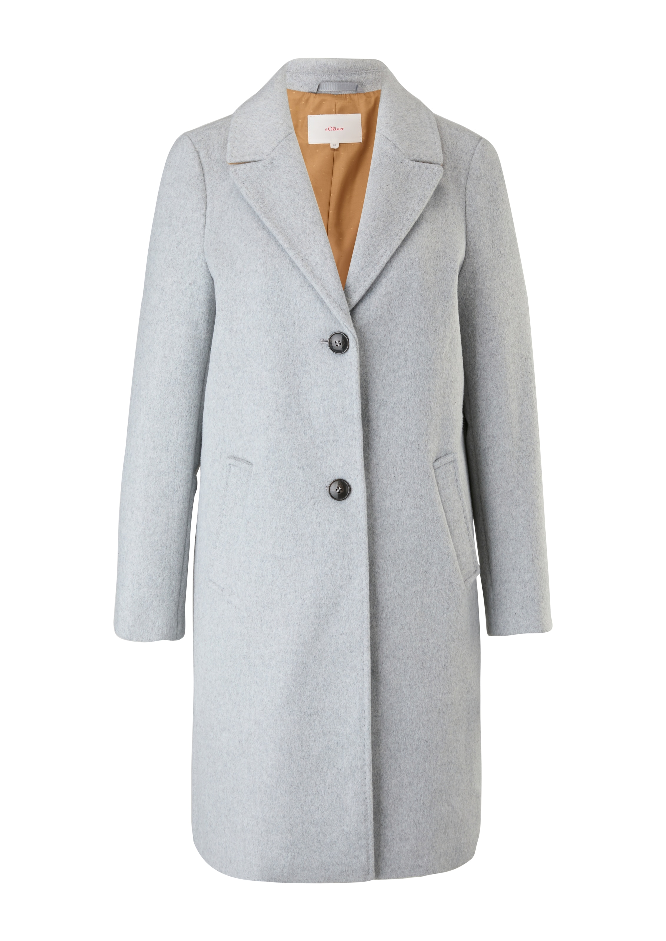 s.Oliver Přechodný kabát – modrá: přední strana