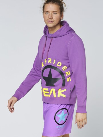 CHIEMSEE Sweatshirt 'Surf Riders Peak' in Lila
