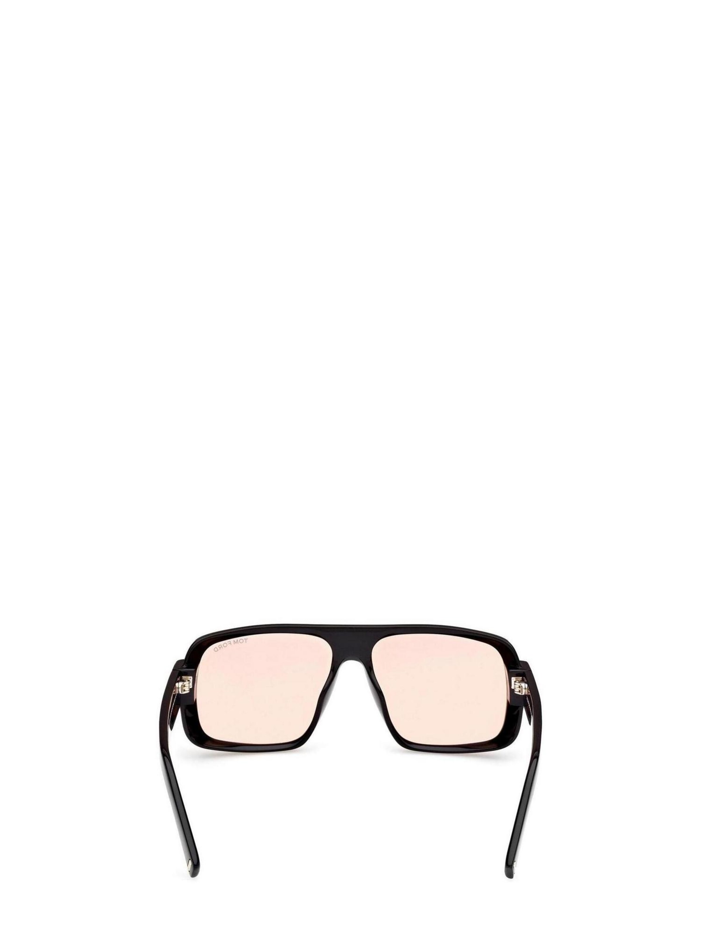 Tom Ford Zonnebril 'Navigator FT1101 01E' in Zwart