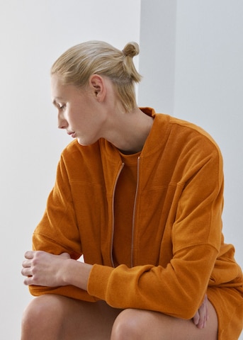 MANGO Strickjacke 'Terry' in Orange
