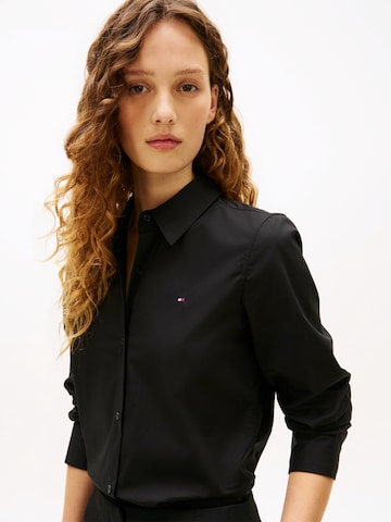 TOMMY HILFIGER - Blusa 'ESS' en negro