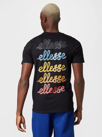 T-Shirt 'Corda' ELLESSE en noir