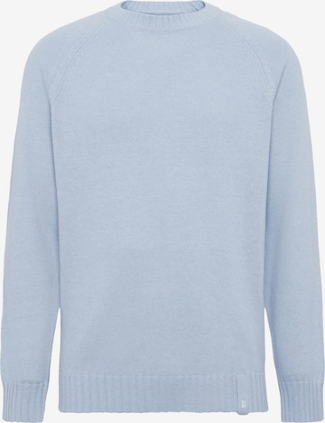 Pull-over Boggi Milano en bleu : devant