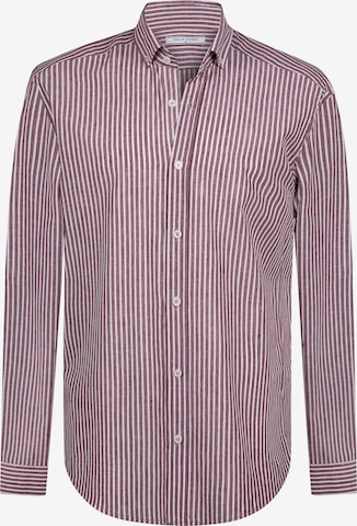 raudona Felix Hardy Standartinis modelis Dalykinio stiliaus marškiniai: priekis