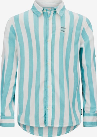 Retour Jeans Regular fit Button Up Shirt 'Julian' in Green: front