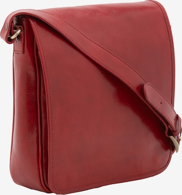 Viola Castellani Schoudertas in Rood: voorkant