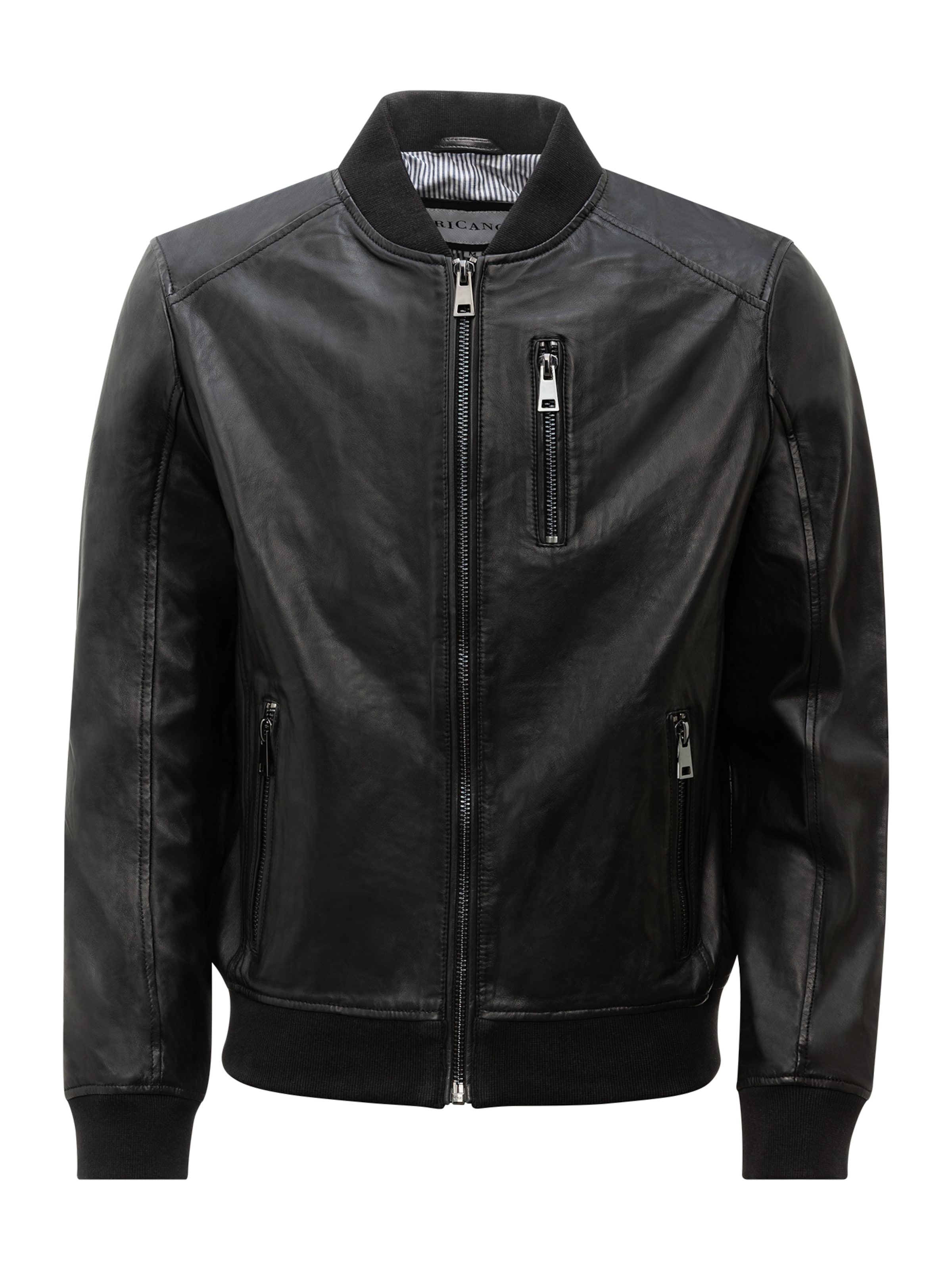 RICANO - Chaqueta de entretiempo 'Samuel' en negro: frente