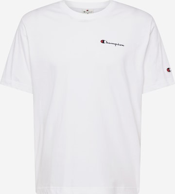 Champion Authentic Athletic Apparel T-Shirt in Weiß: Vorderseite