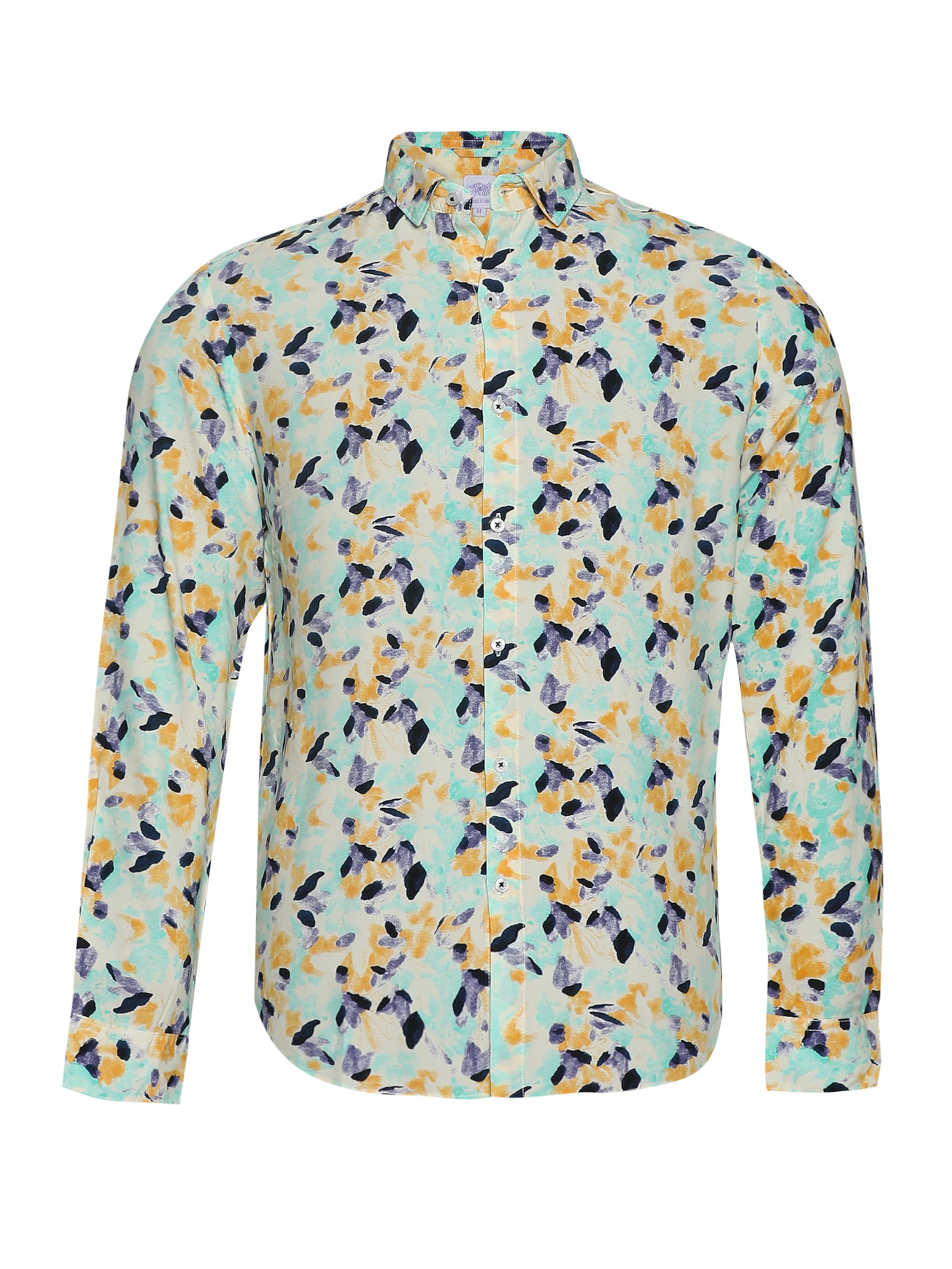 Campus Sutra Tavaline suurus Triiksärk 'Kendrick', värv roheline: eest vaates