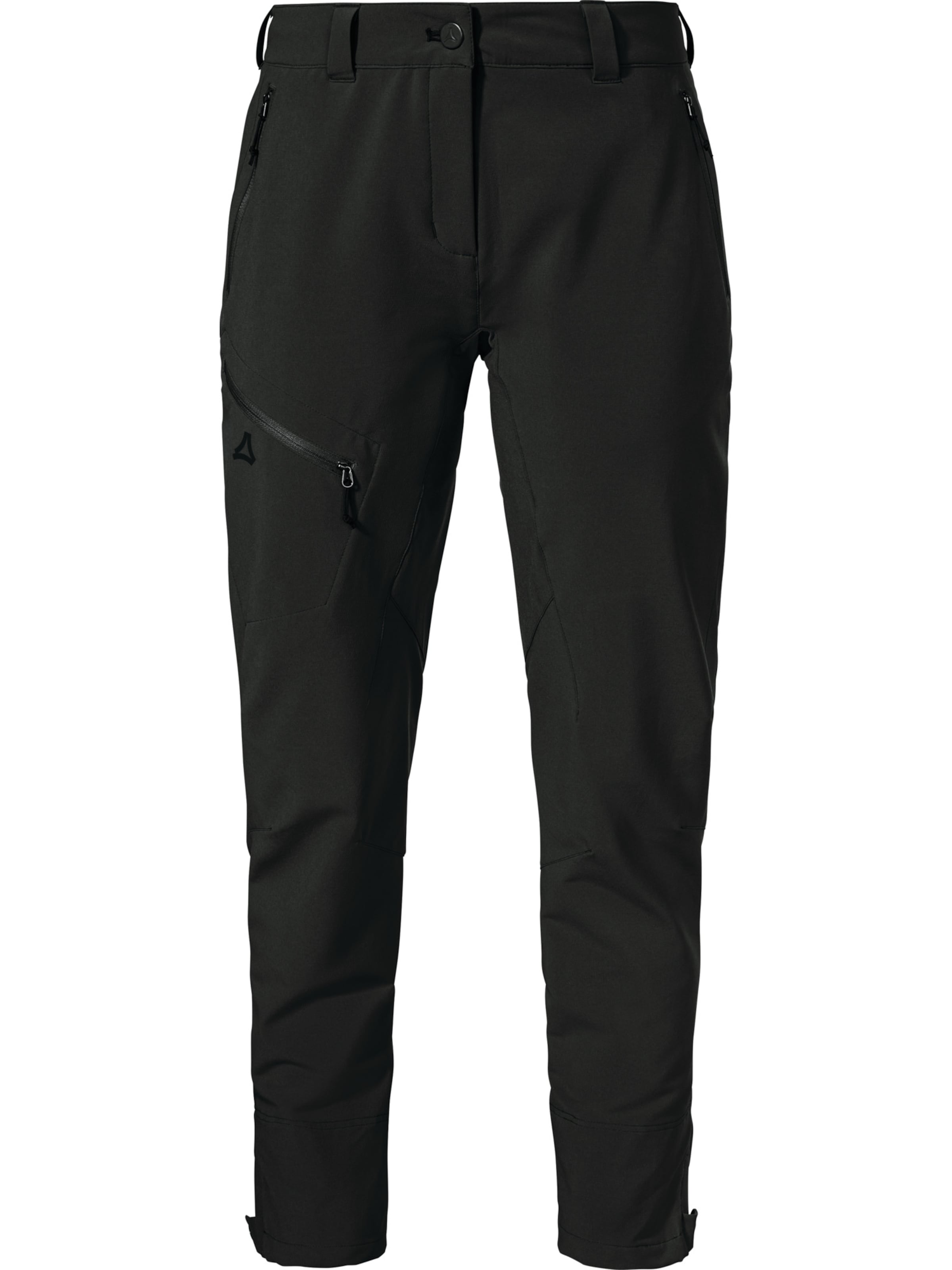 Schöffel Regular Outdoorhose 'Cascata' in Schwarz: Vorderseite