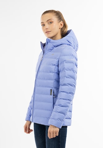 Schmuddelwedda Winterjacke in Lila: predná strana