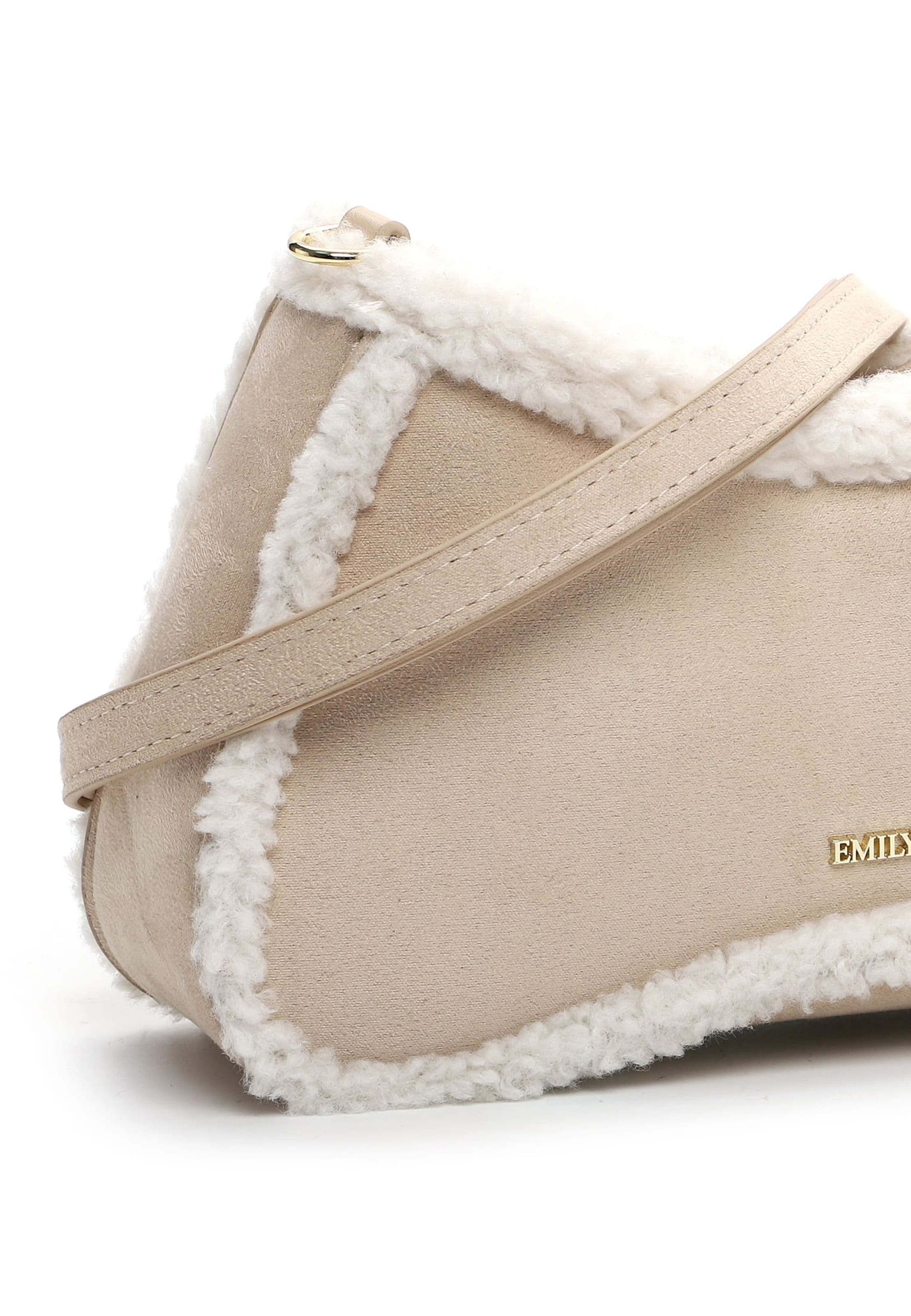 Emily & Noah Crossbody Bag 'Heiderose' in Beige
