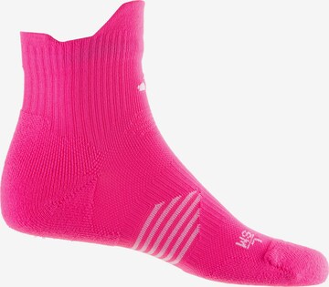ADIDAS PERFORMANCE Спортни чорапи 'X Supernova Quarter Performance' в розово